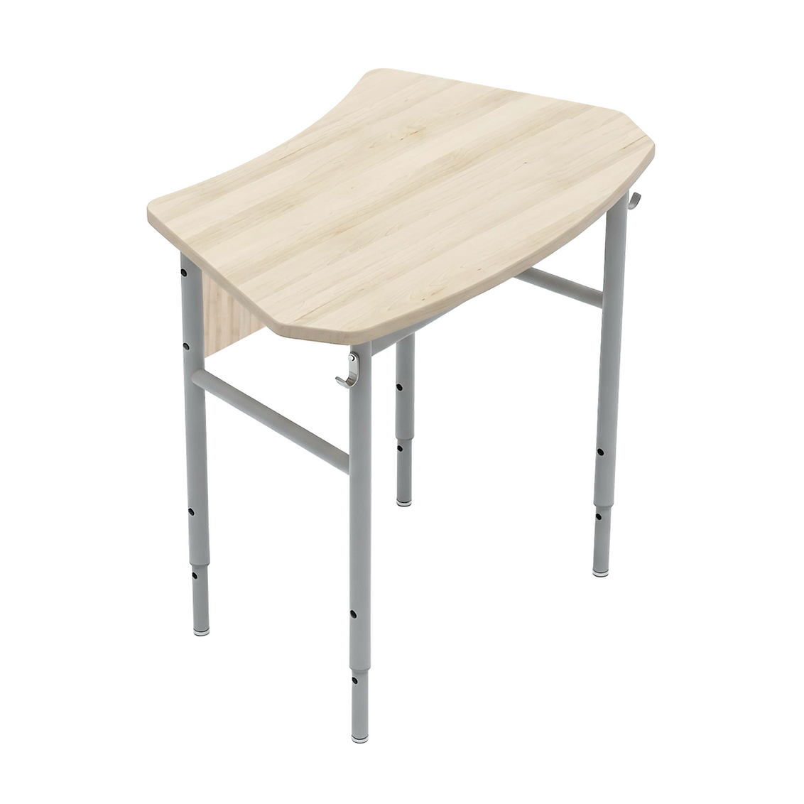 Стіл учнівський 1-місний без полиці, №4-7, АЛМАНТ, 740х490х640-820 мм